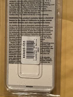 STRIKE KING LURES Discontinued 4" KING SHAD Hard Body SWIMBAIT WHITE PEARL SHAD! - Thumbnail 3