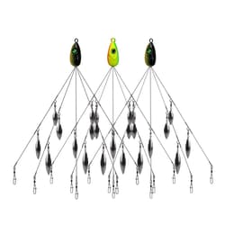 Alabama Rig for Bass Striper Fishing Lures Baits 5 Arms Umbrella A-Rig Swimba... - Thumbnail 1