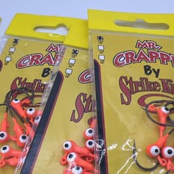Strike King Mr. Crappie Jig Heads Lot of 5 Packs 1/32 & 1/16 oz ~40 Total NEW - Thumbnail 5