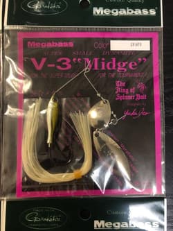 Megabass V-3Midge (3/16oz) Spinnerbait Dome Eye Specification Set of 4 Colors - Thumbnail 4