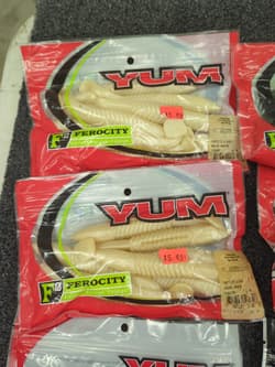 Lot Of 12 Packs Strike King Zero/Z-too-yum Lil Suzee-caffeine Shad Lot28 - Thumbnail 3