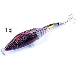 6PCS Minnow Fishing Lure Pencil Hard Trolling Sinking Swimbait Saltwater Bass - Thumbnail 3