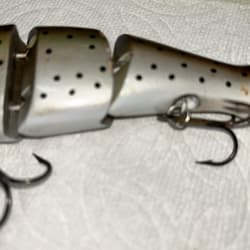 Triple Trout 8" Glide Bait, Vintage Swimbait -2005 -2007 Wow 22nd Century Baits - Thumbnail 11