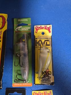 10 MISC Crankbait Fishing Lure Lot. Strike King, Rebel, Cotton Cordell, KVD. Nos - Thumbnail 3