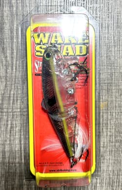 Discontinued - Strike King Wake Shad Color - Clear Sexy Shad - Thumbnail 1