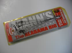 Mann's Bait Company The Alabama Rig by Andy Poss TAR65-02 6.5" Pearl / Black - Thumbnail 6