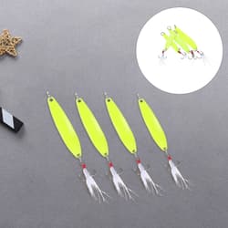 4 Pcs Glow in The Dark Fishing Lure Bait Accessories Floating Lures - Thumbnail 12