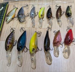 Megabass Deep X300 Super Z Lure Set with Storage Box, New, Fishing Accessories - Thumbnail 5