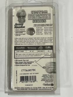 JIMMY HOUSTON MODEL DISCONTINUED 7/16OZ. TERMINATOR CUSTOM TUNGSTEN SPINNERBAIT - Thumbnail 4