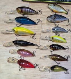 Megabass Deep X300 Super Z Lure Set with Storage Box, New, Fishing Accessories - Thumbnail 4