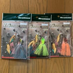 Megabass Spinnerbait Set 15pcs Hard Lures Fishing Baits New Unused - Thumbnail 2