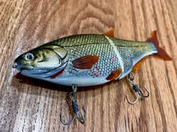 OG HINKLE SHAD SWIMBAIT GLIDE TX STX HOOKS - Thumbnail 1