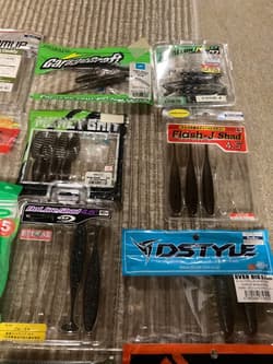 Worm lot sale, , Issei, Gary Yamamoto, Gan Craft, Raid Japan, Bass fishing - Thumbnail 10