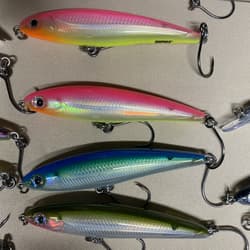 Giant Bundle of 55 Rapala X-Rap Jerkbaits - Top water Awesome Colors and Sizes! - Thumbnail 7