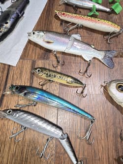 FISHING LURE PACKAGE DEAL GLIDEBAIT JERKBAIT TOP WATER - Thumbnail 3