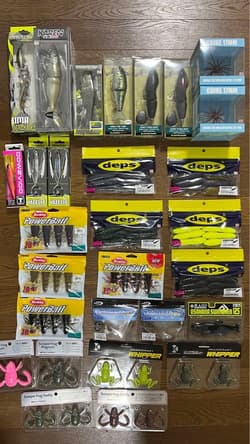 Lure Set Jointed Fukah Bait Koike 17mm Rage Swimmer - Thumbnail 1