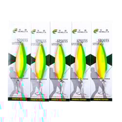 20PCS Lot Spinnerbait Spoon Bait 7.2cm/18g Metal Crankbait Fishing Lure Blade - Thumbnail 10