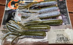 2.5 3.5 4" Tubes Strike King Coffee Berkley Powerbait Yum Xzone Z-Man Goby Green - Thumbnail 11