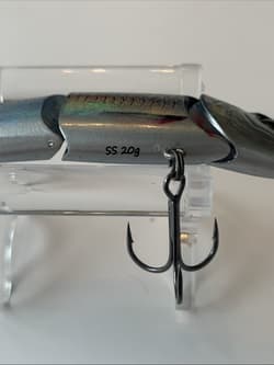 Lot Of 3 Hard Body Swimbait Fishing Lures Lucky Strike Live Series Savage Gear - Thumbnail 16