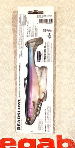 Megabass Magslowl DEAD SLOWL 7 inch "BLUE SHAD" Swimbait NIP FREE SHIP - Thumbnail 3