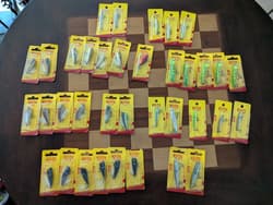 Lot 36x Strike King BITSY Jerkbaits Topwater Minnow DAWG Splash NEW - Thumbnail 1