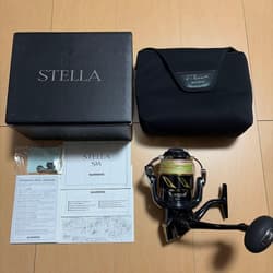 Shimano Stella SW 14000G Spinning Reel Line Included Used Excellent Condition - Thumbnail 1