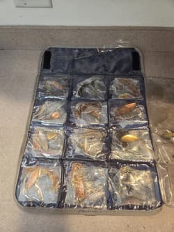 Spinner Bait Pouch Lures by Charles Spence's Strike King  with Spinners - Thumbnail 13