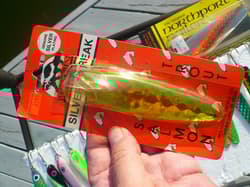 LOT OF 21 SALMON SPOONS AROUND 4" NORTHPORT NAILER, SILVER STREAKS,EPPINGER - Thumbnail 3