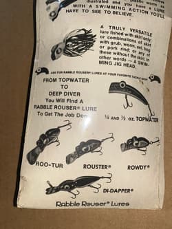 SUPER TUFF FIND!!UNKNOWN FISHING FUN 🤩RABBLE ROUSER SPINNERBAIT  🎣 LURE - Thumbnail 6