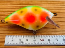 Balsa 50 Original Vintage Lure Smith Era Signed, Excellent Condition - Thumbnail 3