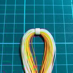 Surprisinglysold Rubber Skirt 5 Pieces White B Maid'S Own Binding Spinnerbait Bu - Thumbnail 2