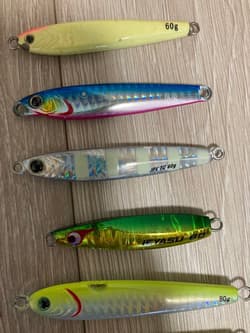 Tungsten Jig Light Jigging Lure SLJ TG Bait Metal Jig Set - Thumbnail 4