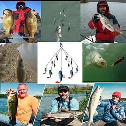 Alabama Rig Kit 5 Arms Alabama Umbrella Rig Bass Fishing Kit a Rig Type a - Thumbnail 7