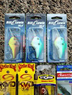 Bill Lewis MR-6 & Rat-L-Trap Strike King KVD Storm Wiggle Wart Fishing Lures Lot - Thumbnail 2
