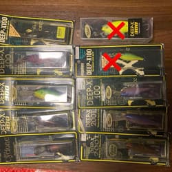 Deep-X 8-Piece Set, New, Unused, Megabass Bait Accessories - Thumbnail 3