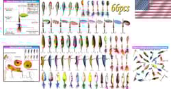 Lifelike Soft Swimbaits Feather Tail Lures Set - Thumbnail 2