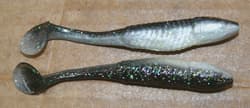 3.5" Swim Minnow Eufaula Special Paddle Tail Swimbait Trailer for A Rig 50 pack  - Thumbnail 1