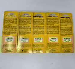BOOYAH BAIT CO ' TOADRUNNER ' MIXED LOT OF 5 ' ALBINO, BONE, BLG, NTR, CRF ' - Thumbnail 3