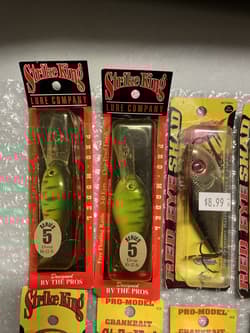9 New Strike King Crankbaits Pro Model Series Lures Lot Series 3 5 Red Eye Shad - Thumbnail 5