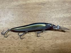 Megabass One Ten Minnow Lure 12cm Gold Hard Bait Fishing Accessories - Thumbnail 1