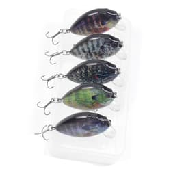 Lixada 6cm 15g 5PCS Fishing Lures + Barbed Treble Hooks Fishing Accessories - Thumbnail 5
