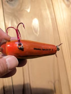 Bagley Balsa B3 Crankbait Lure, Used, Fishing Accessories - Thumbnail 4