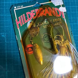 Hildebrandt Old Spinnerbait Fishing Lure Used - Thumbnail 3
