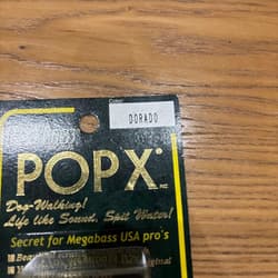 Megabass POP X Topwater Lure Dorado Multi-Function Buzzbait Used - Thumbnail 7