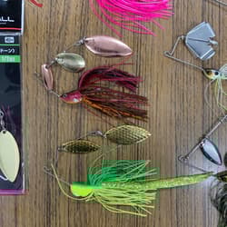 Bass fishing retirement set, lures, spinnerbait, buzzbait - Thumbnail 4