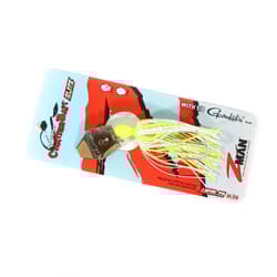 Zman Chatterbait Elite 3/8 oz Sinking Lure Chart White (1461) - Thumbnail 1