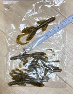 Soft Lure Worm Set Jackall Berkley Gary Yamamoto Lure - Thumbnail 6