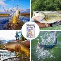 Spinnerbait Fishing Lures Kit Set, 6pcs Bass Fishing Buzzbait Style A-6pcs - Thumbnail 5