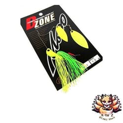 NEW Evergreen Spinnerbait D-Zone Double Willow Leaf 1/2oz Super Chart #11 - Thumbnail 1