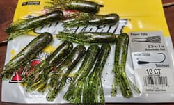 2.5 3.5 4" Tubes Strike King Coffee Berkley Powerbait Yum Xzone Z-Man Goby Green - Thumbnail 7